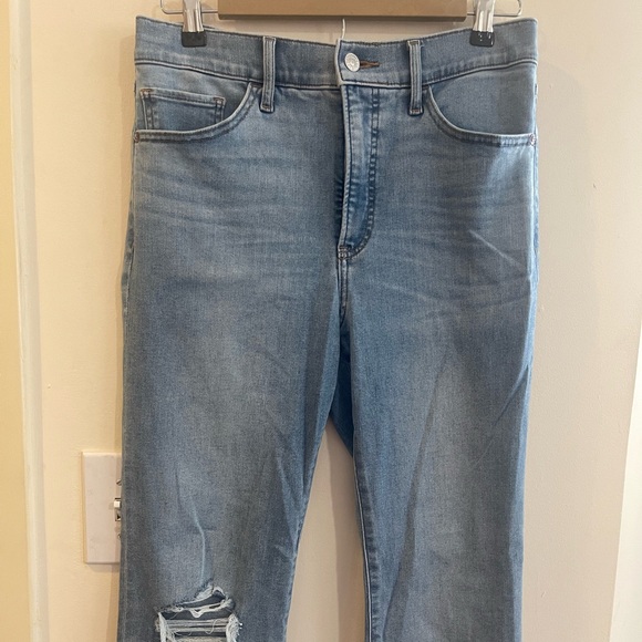 Express Women's Jeans Boot High Rise  Stretch Size 10 R - Picture 6 of 12